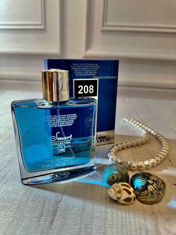 ادکلن اسمارت کالکشن 208 مردانه با حجم 100 میل – مشابه رایحه دانهیل دیزایر بلو