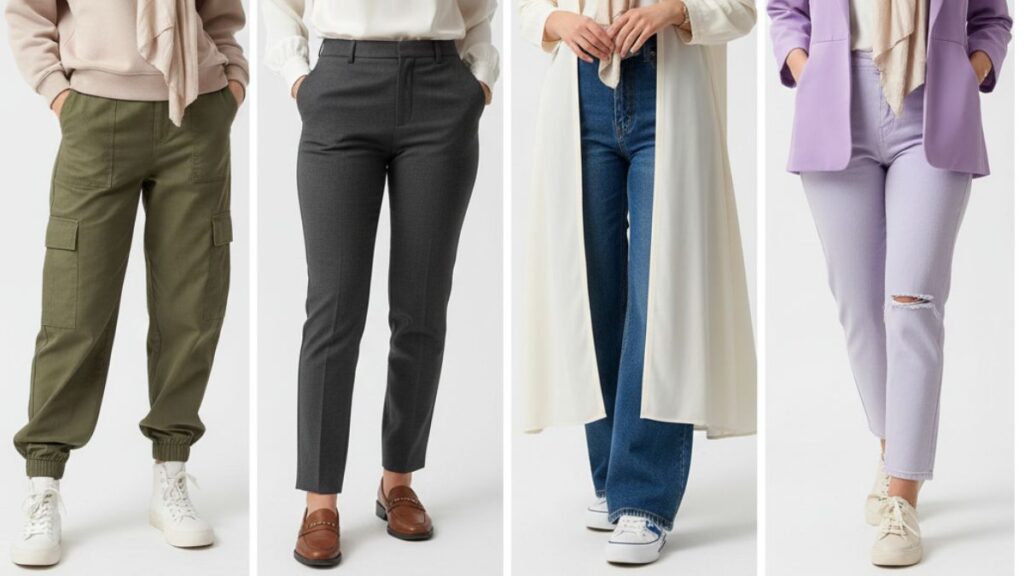 راهنمای انتخاب و ست کردن جدیدترین مدل‌های شلوار زنانه ترند سال در وبلاگ زیباپوشان