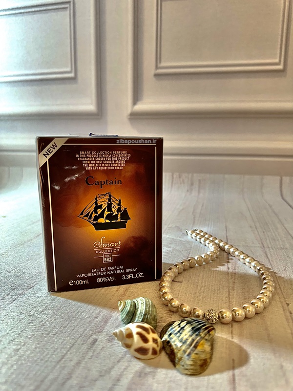 ادکلن اسمارت کالکشن 583 مردانه با حجم 100 میل – مشابه رایحه کاپیتان بلک