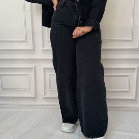 شلوار جین بگ بدون کش